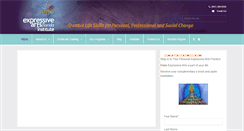 Desktop Screenshot of expressiveartsflorida.com